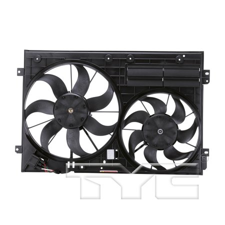 Tyc Products Tyc Dual Radiator And Condenser Fan Asse, 622830 622830